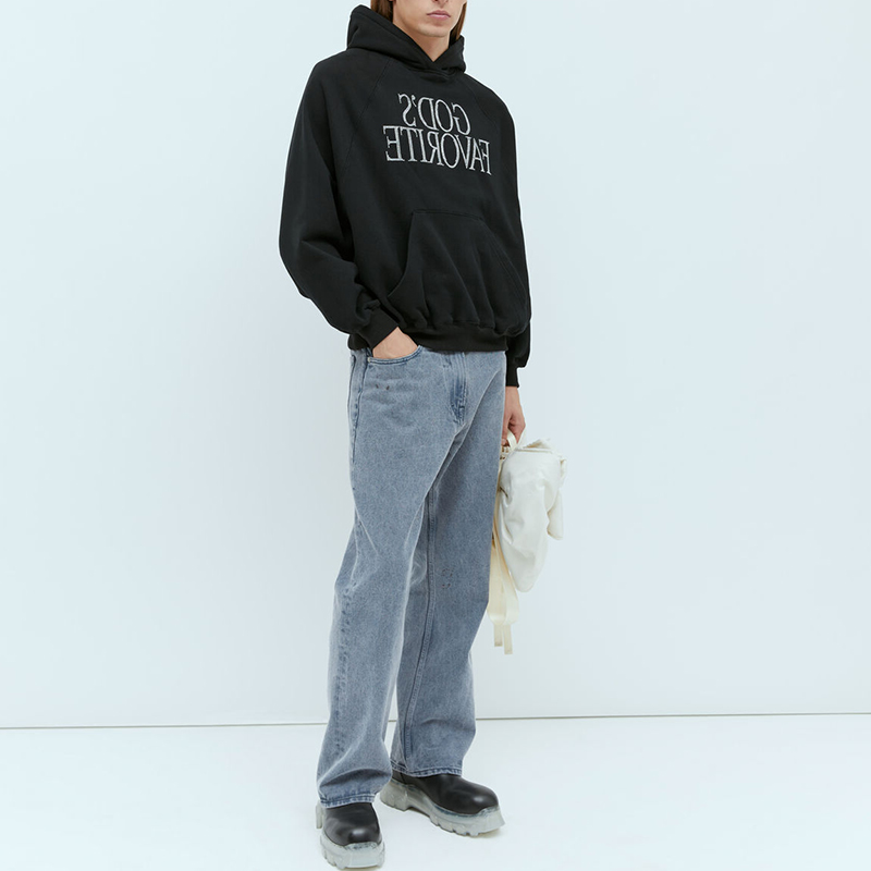 hongfeng - top streetwear rhinestone hoodie